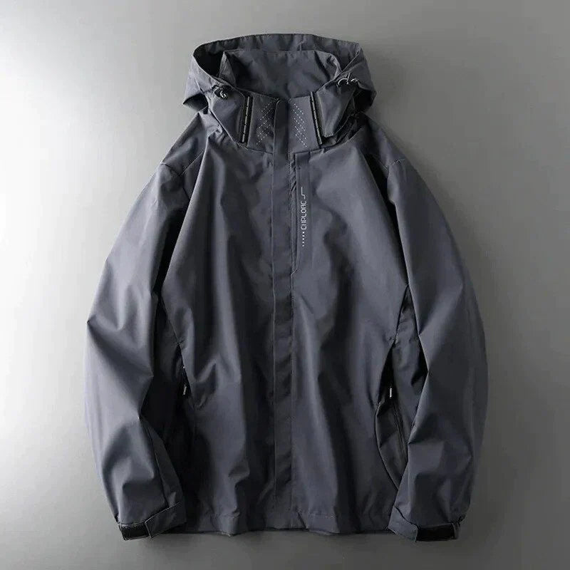 Wasserdichte Winter Windjacke Für Herren | Kapuze