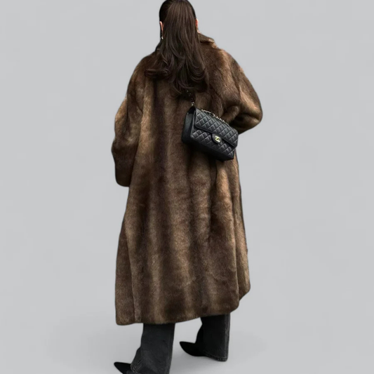 Damen Winter Langer Stylischer Trench Mantel | Lang