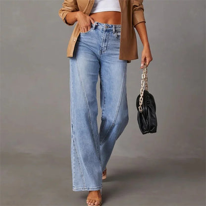 Klassische Freizeithose Für Damen | Gerades Bein