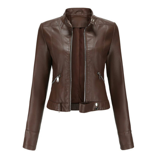 Wasserdichte Kurze Jacke Für Damen | Langarm