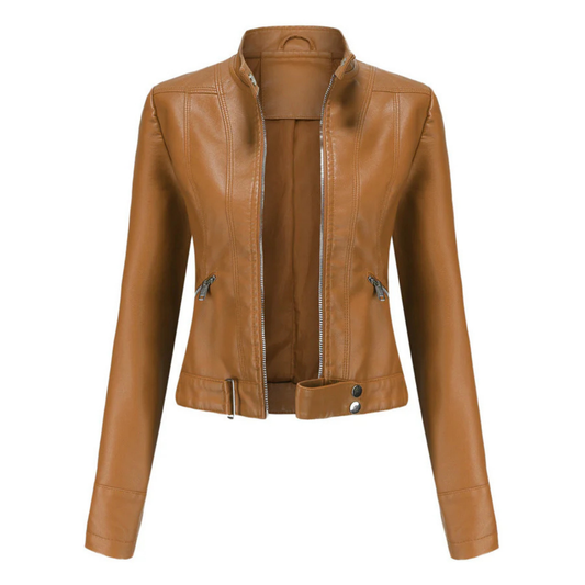 Wasserdichte Kurze Jacke Für Damen | Langarm