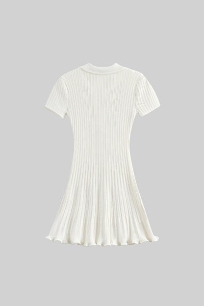 Kurzes Ärmeldiamantkleid
