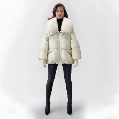 Elegante Kunstpelzjacke für Damen - Warm und Stilvoll
