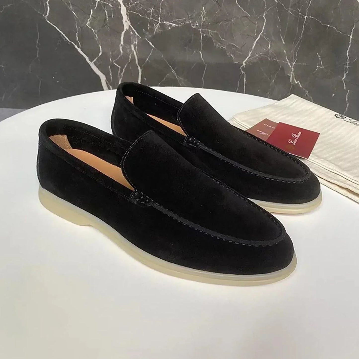Orthopädische Slip On Halbschuhe Für Herren | Klassisch