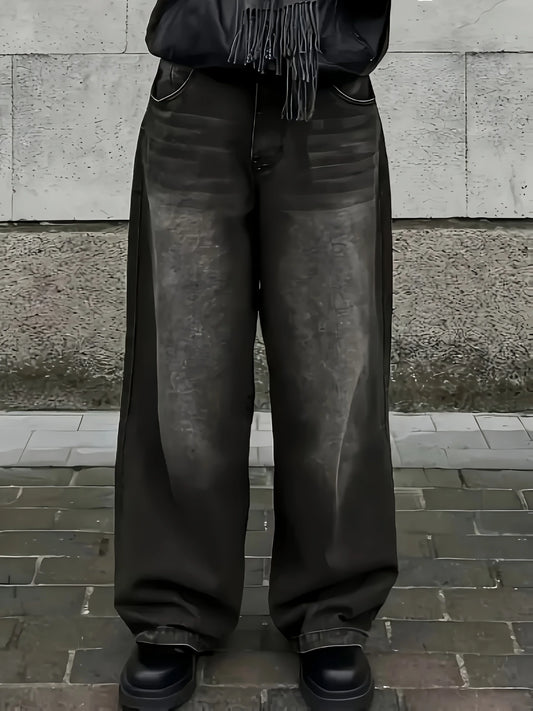 Modische Baggy Jeans für Herren | Weites Bein