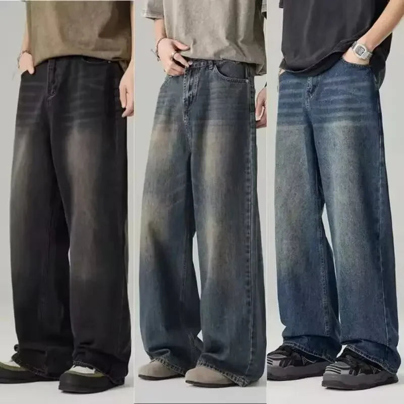 Retro-Baggy-Jeans für Herren | Lässig
