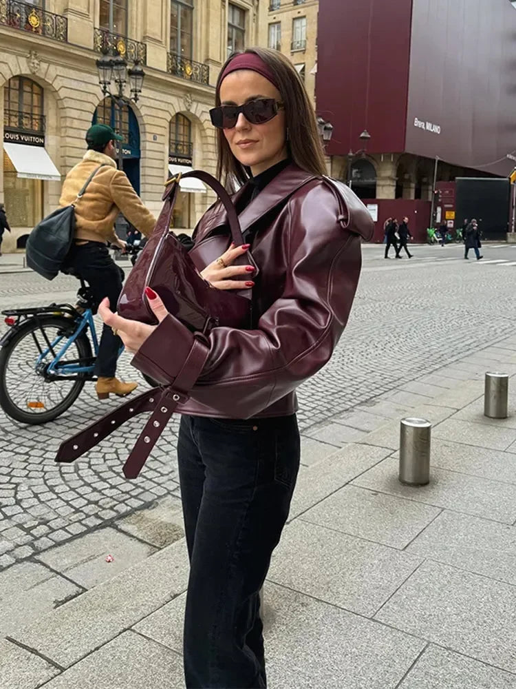 Jahrgang-Kurzjacke für Damen | Langarm
