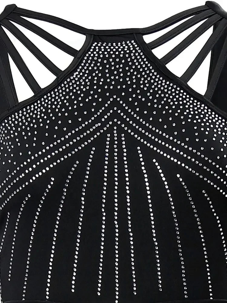 Adelheid™ | Glitzernder Jumpsuit mit Weiten Beinen