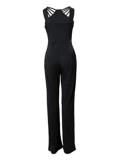 Adelheid™ | Glitzernder Jumpsuit mit Weiten Beinen