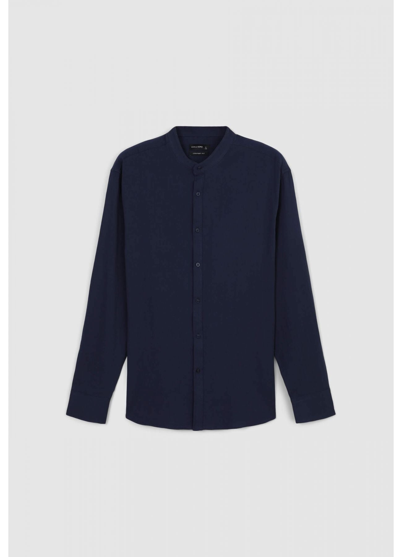 Koreanisches Hemd Marineblau