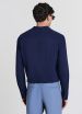 Koreanisches Hemd Marineblau