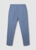Chino-Hose aus Baumwolle Fernblau