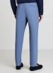 Chino-Hose aus Baumwolle Fernblau