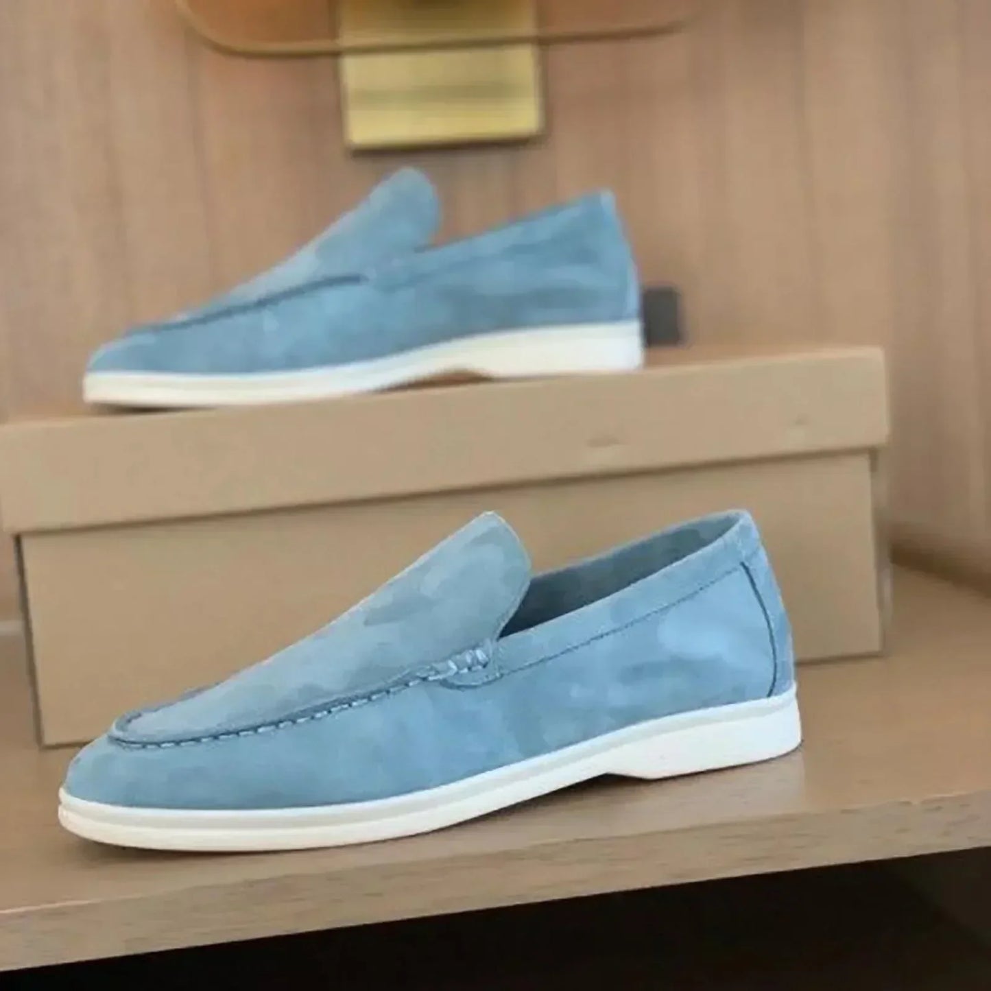 Orthopädische Slip On Halbschuhe Für Herren | Klassisch