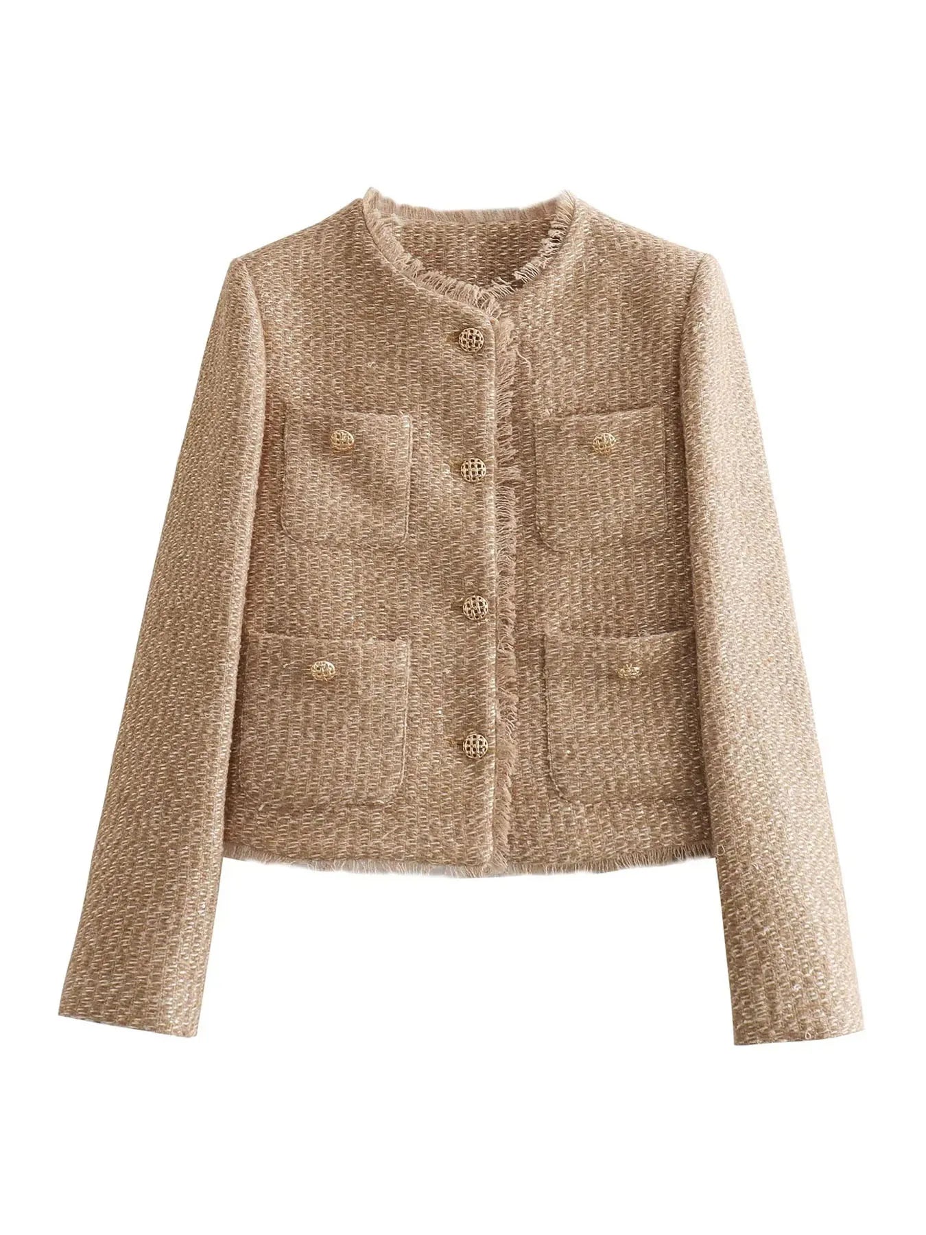 Damen Elegante Cropped Blazer | Klassisch