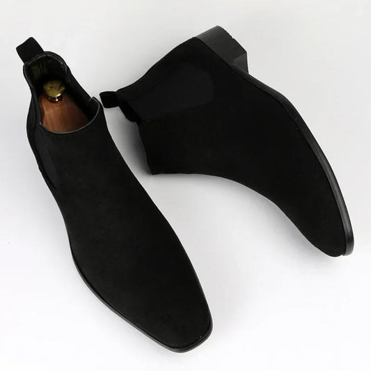 Herren Schlupfstiefel Mit Spitzer Spitze | Klassisch