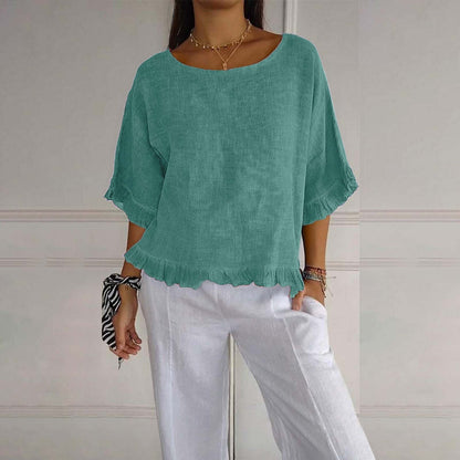 Damen Sommer Elegante Bluse | Leicht
