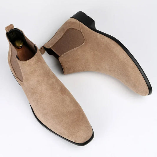 Herren Schlupfstiefel Mit Spitzer Spitze | Klassisch