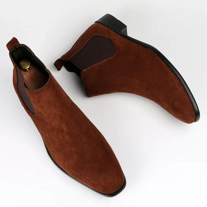 Herren Schlupfstiefel Mit Spitzer Spitze | Klassisch
