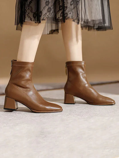 Klassische Stiefel Für Damen | Mit Reissverschluss