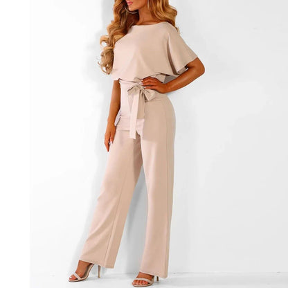 Sommer Jumpsuit Mit Weitem Bein Für Damen | Elegant
